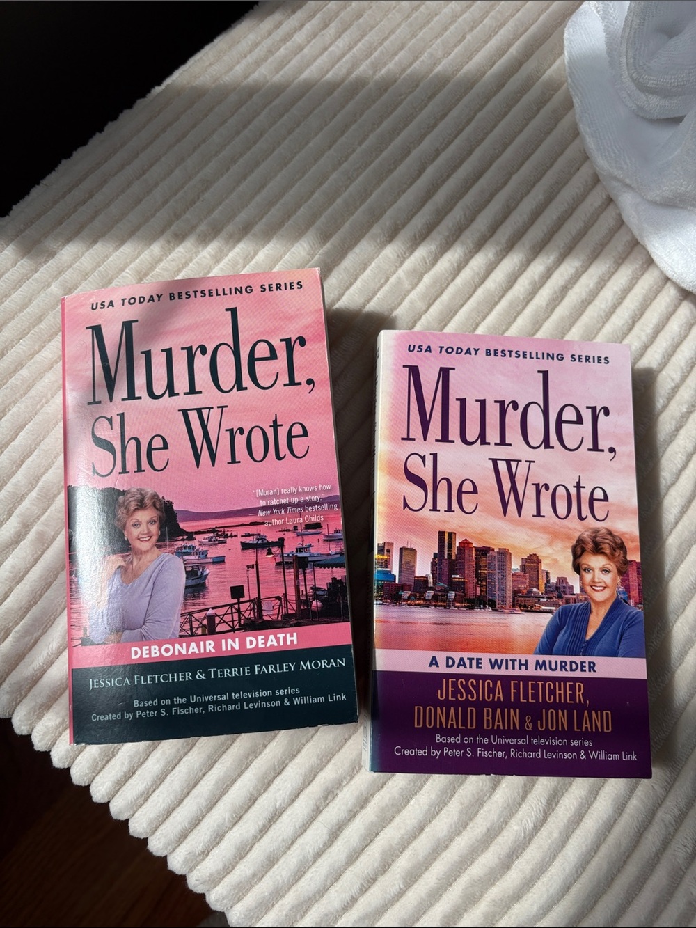 Murder She Wrote Paperback Novel Pair
